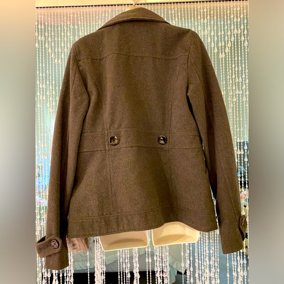 YMI JUNIOR GIRLS PEA COAT - Picture 2 of 8